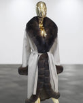 Carmen Charlott 100% ALPAKA Luxury Fox Fur Coat AW23