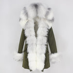 Carmen Charlott Luxury Fox Fur Parka AW20