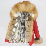 Carmen Charlott Luxury Fox Fur Jacket AW20