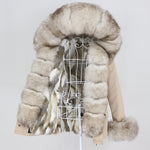 Carmen Charlott Luxury Fox Fur Jacket AW20