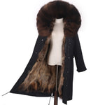 Carmen Charlott Fox Fur Parka AW20