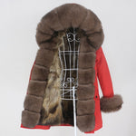 Carmen Charlott Luxury Fox Fur Parka AW20