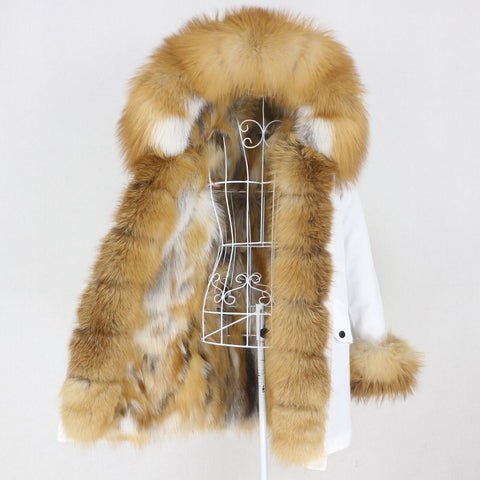 Carmen Charlott Luxury Fox Fur Parka AW20