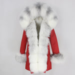 Carmen Charlott Luxury Fox Fur Parka AW20