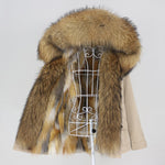 Carmen Charlott Luxury Fox Fur Jacket AW20