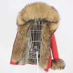 Carmen Charlott Luxury Fox Fur Jacket AW20