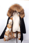 Carmen Charlott Rose Collection - Fox Fur Parka