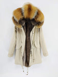 Carmen Charlott Men Parka Beige - AW19