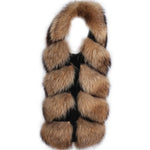Carmen Charlott Raccon Fur Vest - AW19