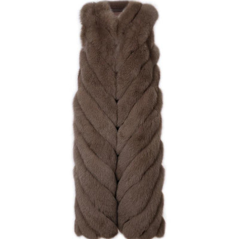 Carmen Charlott Luxury Fox Fur Vest - AW19