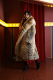 Carmen Charlott Luxury Coat Fox Fur Dreams AW22