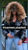 Carmen Charlott Down Jacket Black