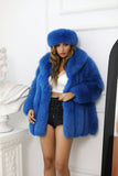 Carmen Charlott Luxury Fox Fur Coat AW22 ( 10 Colors)