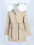 Carmen Charlott Luxury Fox Fur Parka AW22