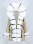 Carmen Charlott Luxury Fox Fur Parka AW22