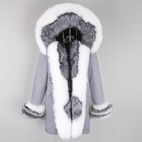 Carmen Charlott EDITION Luxury Fox Fur Parka AW20