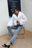 Carmen Charlott Luxury Fox Fur Jacket Wonderland AW22