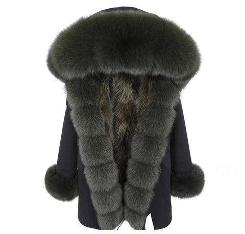 Carmen Charlott Luxury Fox Fur Parka - AW19