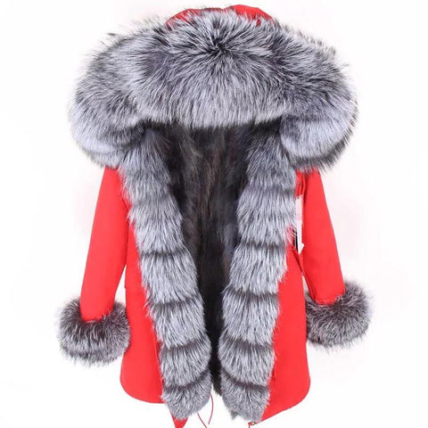 Carmen Charlott Luxury Fox Fur Parka - AW19