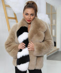 Carmen Charlott Luxury Fox Fur Coat - Dreamer AW22