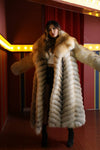 Carmen Charlott Luxury Coat Fox Fur Dreams AW22