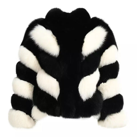 Carmen Charlott Luxury Fox Fur Jacket Lucky (4 Colors) AW22
