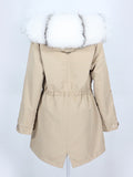 Carmen Charlott Luxury Fox Fur Parka AW22